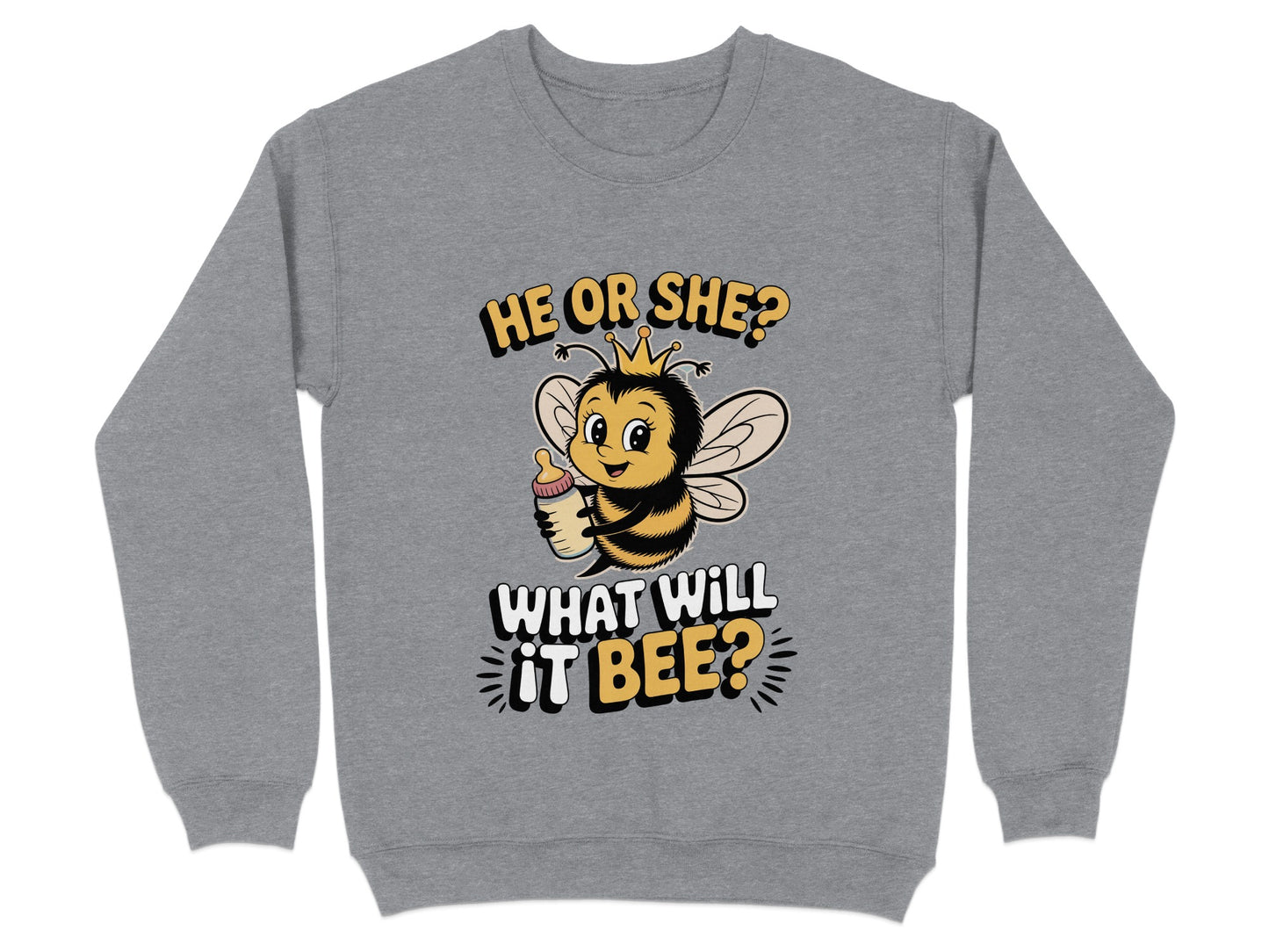 He Or She What Will It Bee Gender Reveal Sweatshirt product