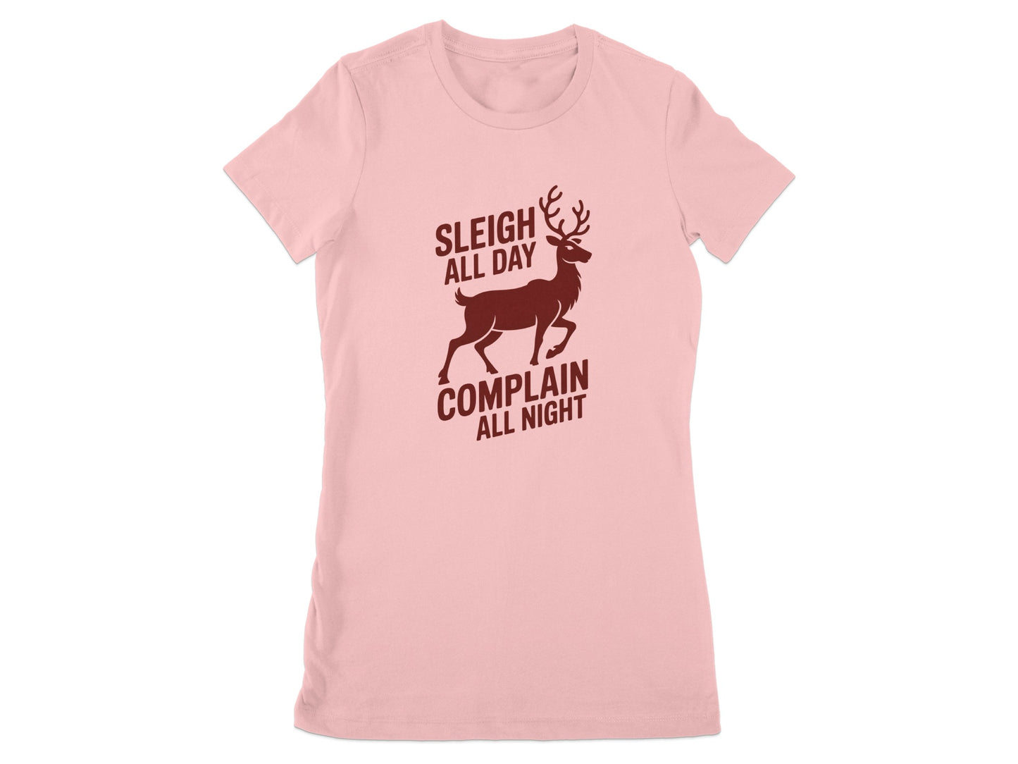 Sleigh All Day Complain All Night Graphic T-Shirt product
