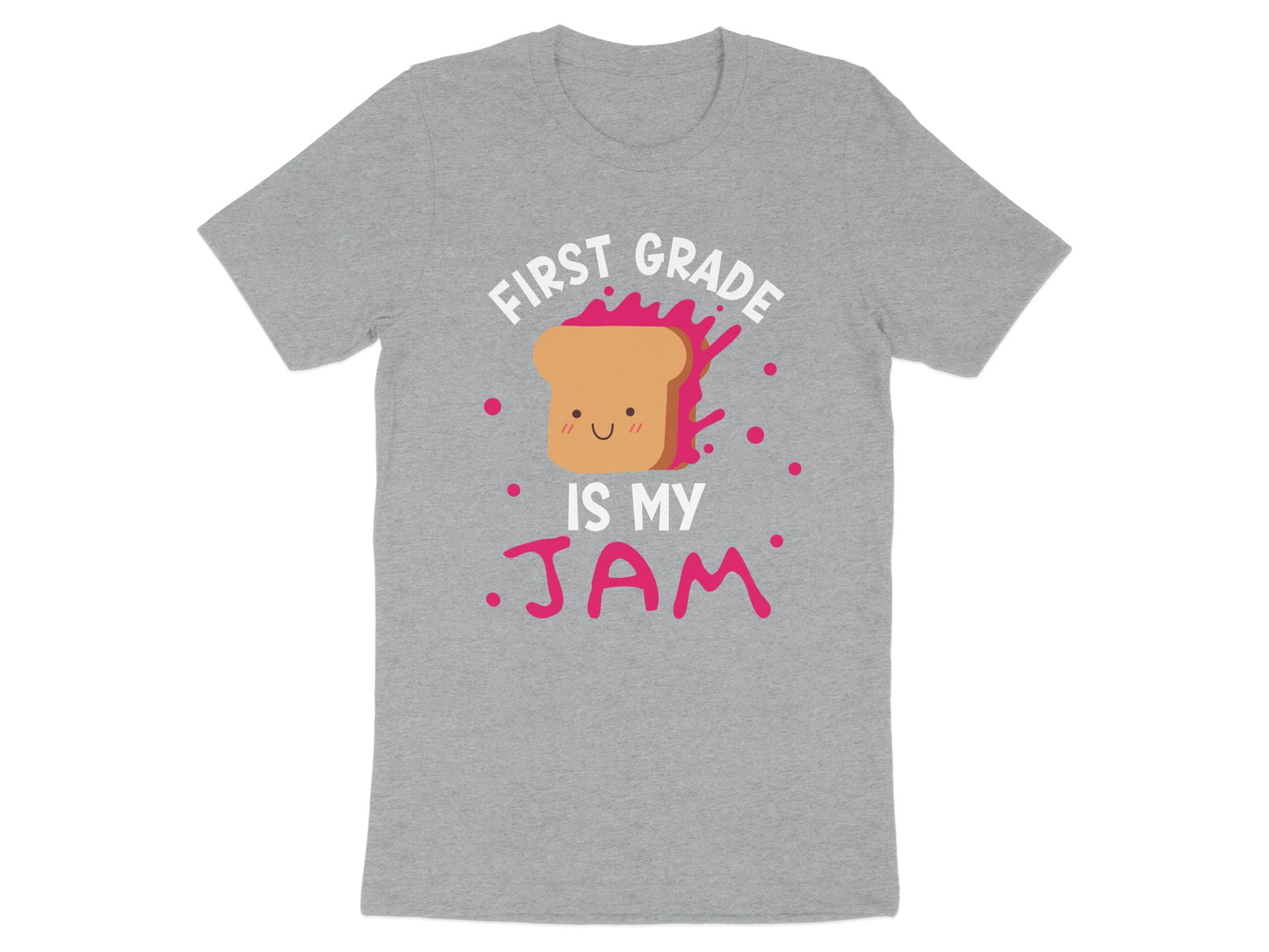 First Grade Is My Jam Adorable Graphic T-shirt Product