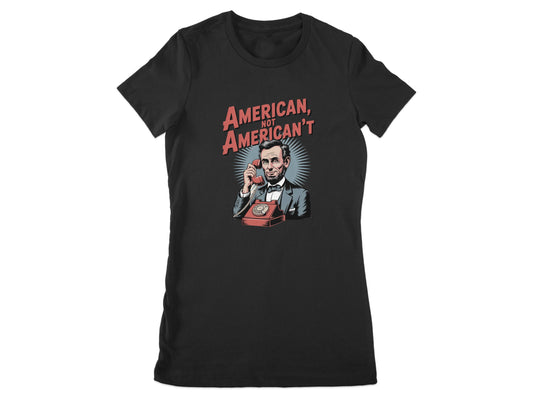 American Not American't Graphic T-shirt product