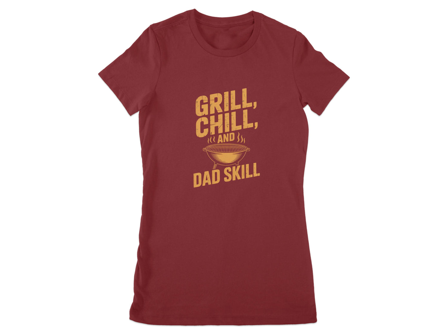 Grill Chill and Dad Skill Graphic T-shirt product