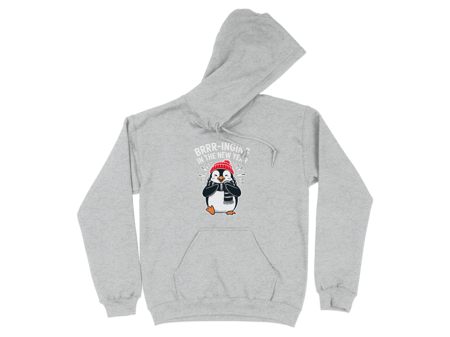 Brrr-Ing in the New Year Penguin Themed Hoodie product type