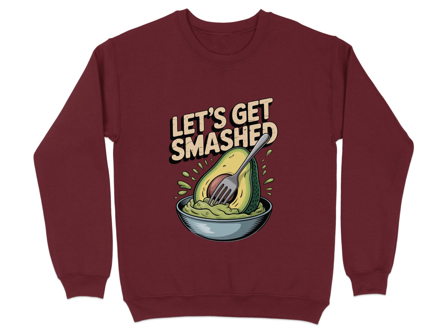 Let's Get Smashed Graphic Print Sweatshirt product