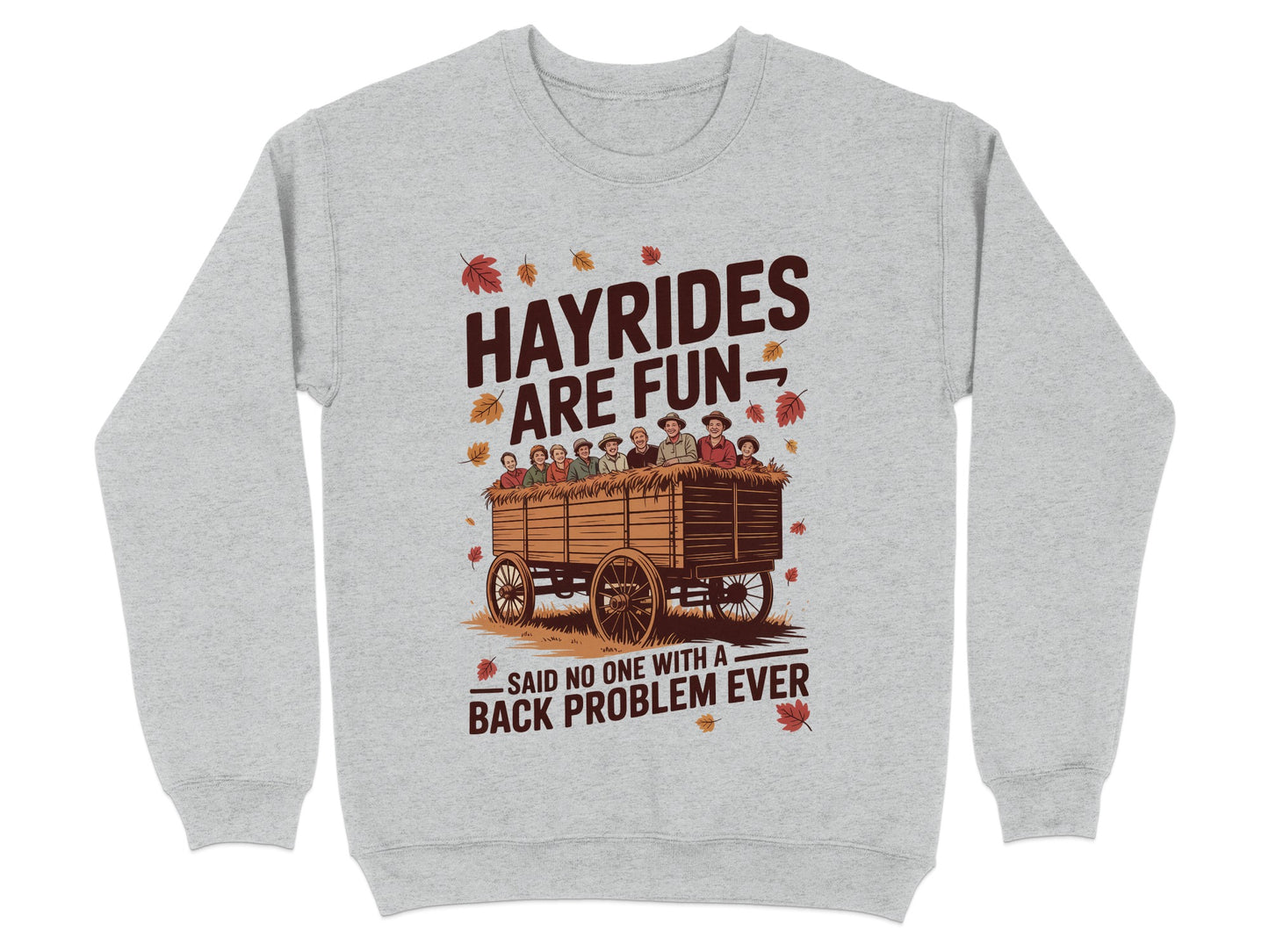 Hayrides Are Fun Said No One Ever Sweater product type