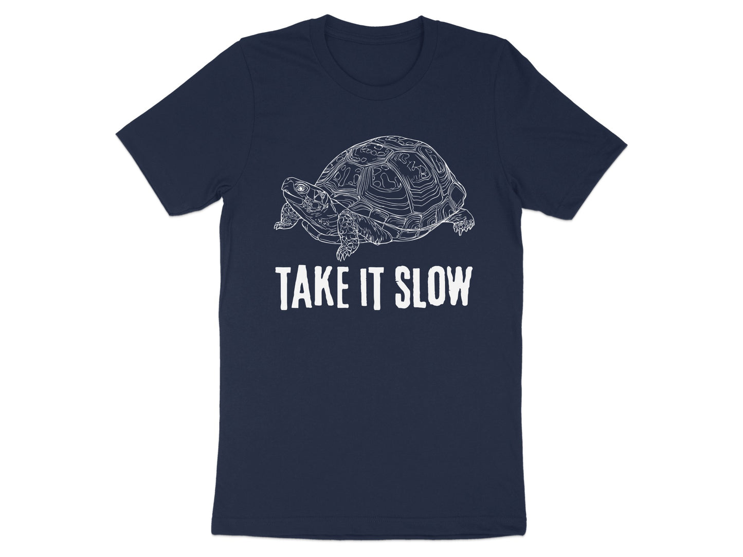 Take It Slow Turtle Graphic Tee Shirt Product