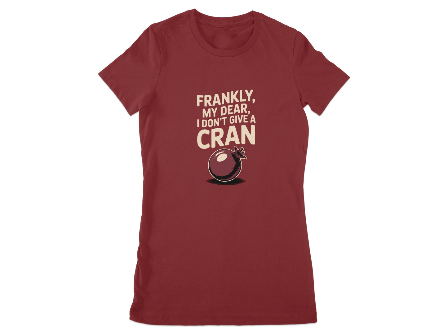 Frankly My Dear I Don't Give a Cran T-shirt product