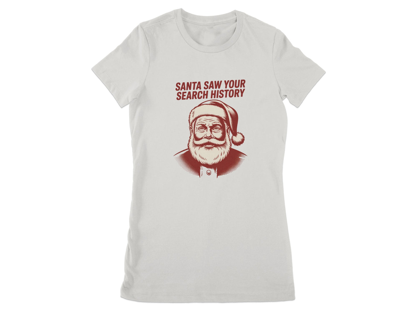 Santa Saw Your Search History Graphic T-Shirt product