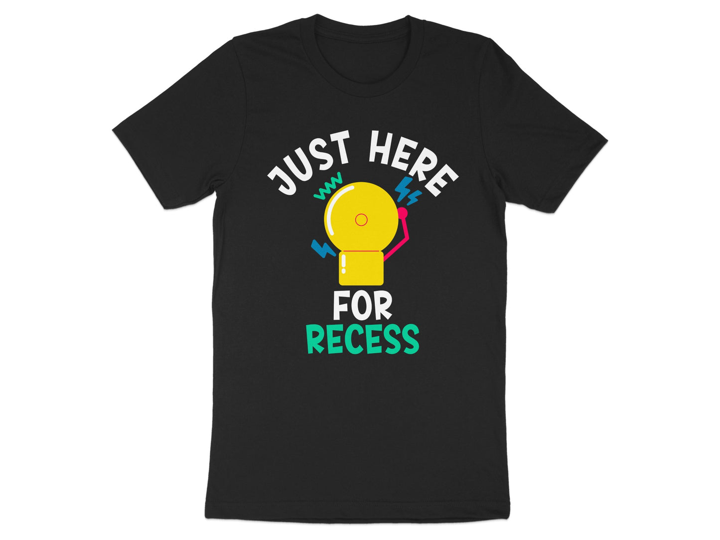 Just Here For Recess Graphic Tee shirt product type