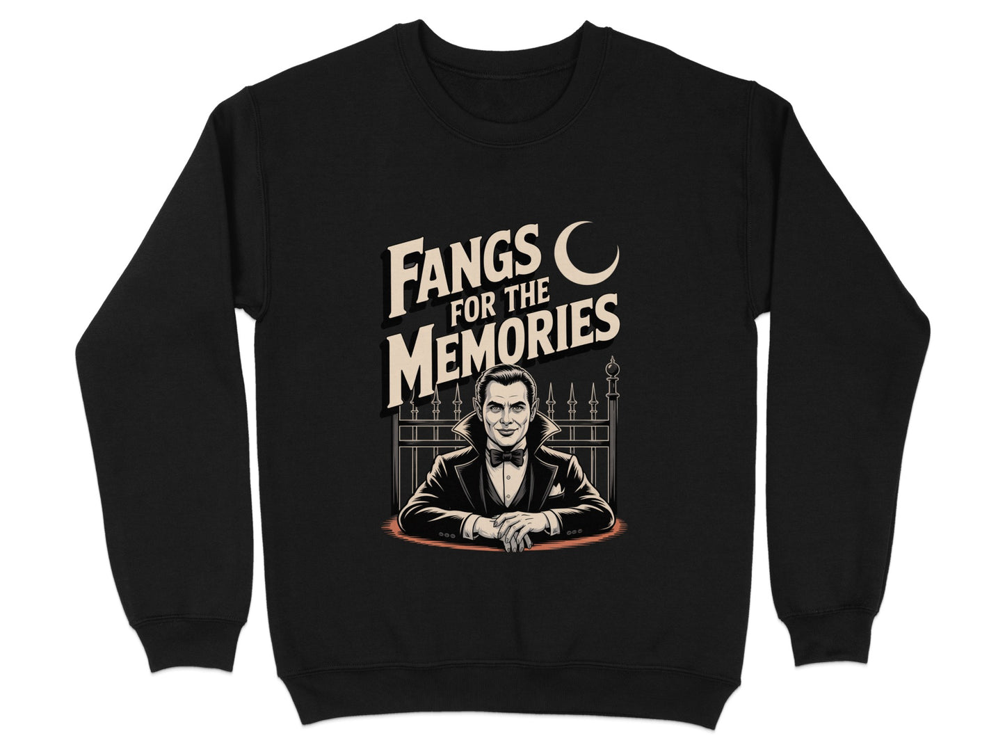 Fangs For The Memories Graphic Unisex Crewneck product