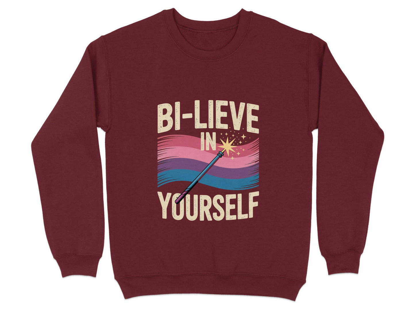 Bi-Lieve In Yourself Magic Wand Sweater product