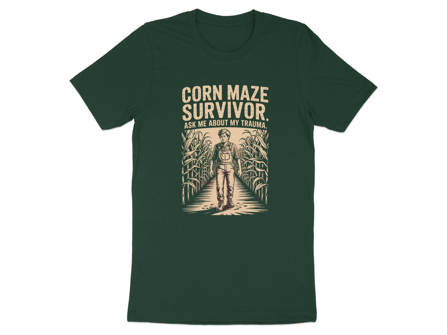Corn Maze Survivor Ask Me About My Trauma product