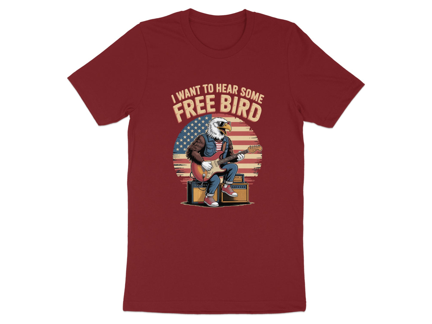 I Want To Hear Some Free Bird Graphic T-Shirt product type