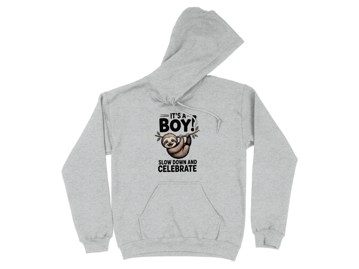 It's A Boy Slow Down And Celebrate Hoodie product