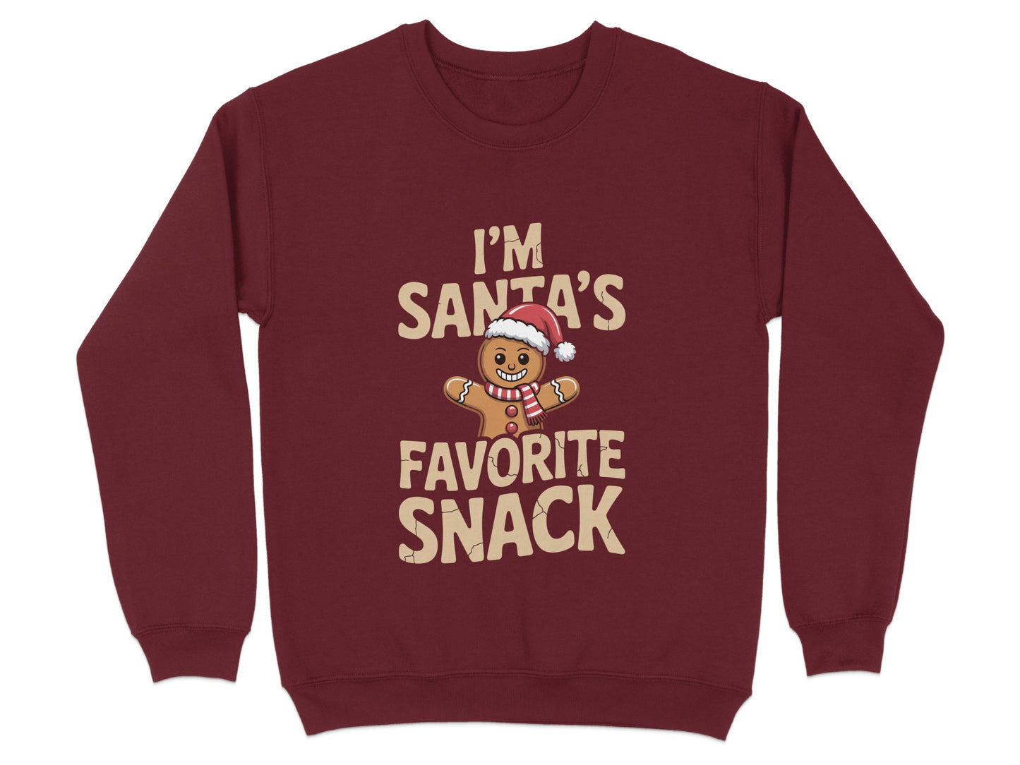 I'm Santa's Favorite Snack Sweatshirt product type