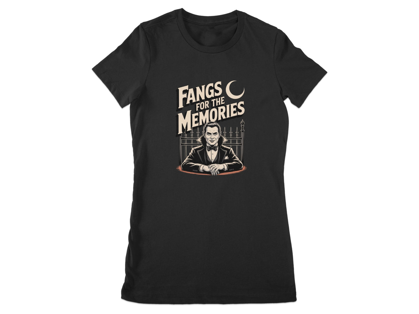 Fangs For The Memories Graphic Tee Shirt product type