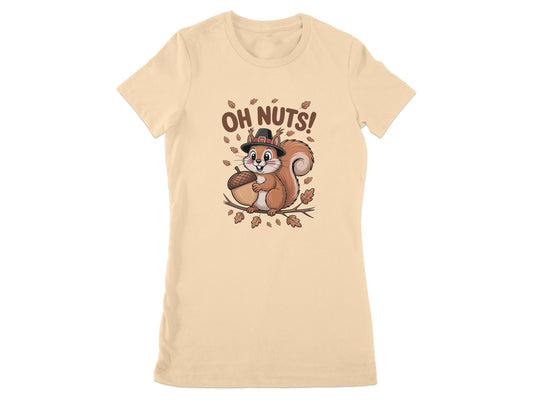 Oh Nuts Cute Squirrel Graphic Tee product type