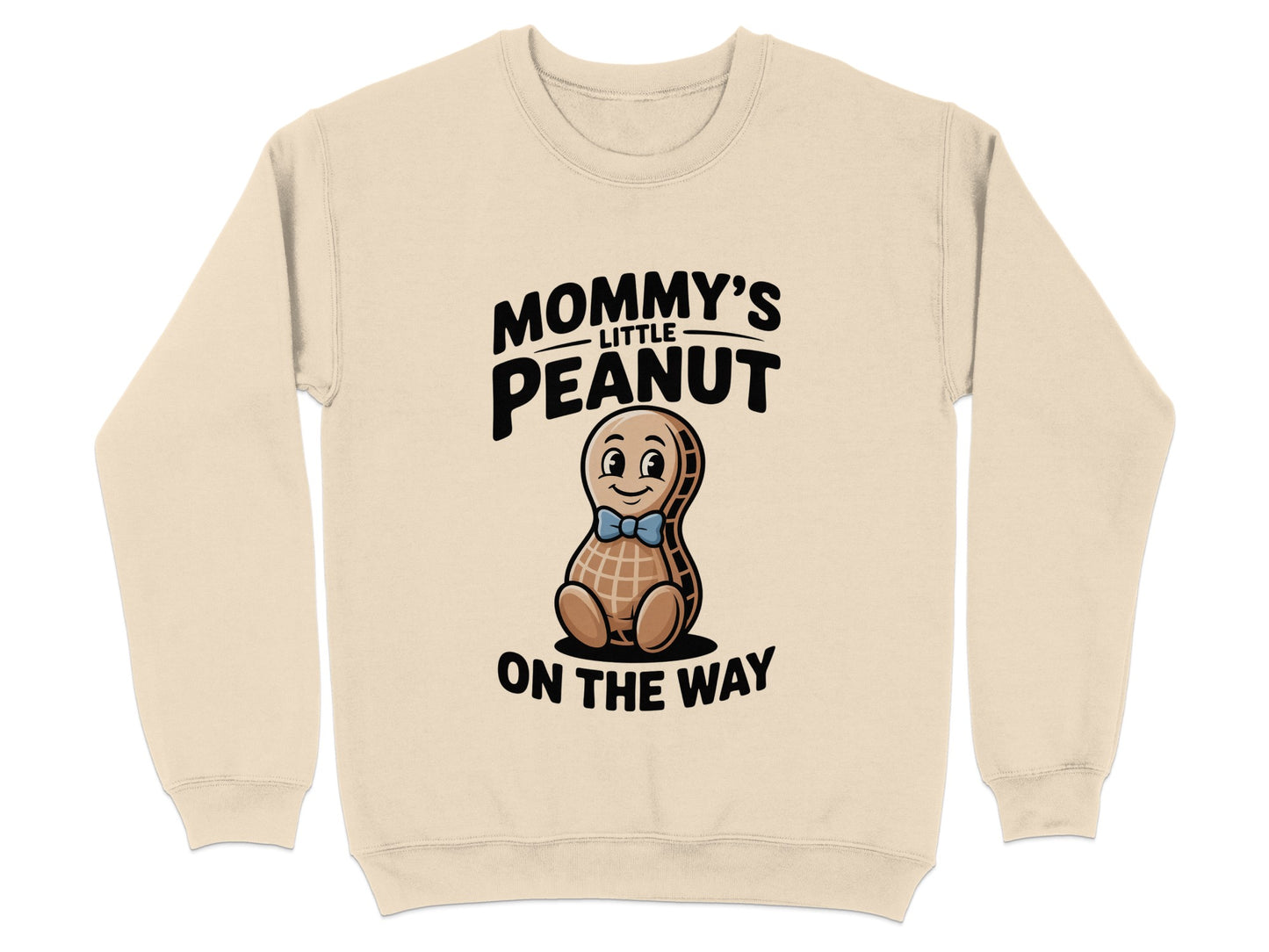 Mommy's Little Peanut On The Way Sweatshirt product type