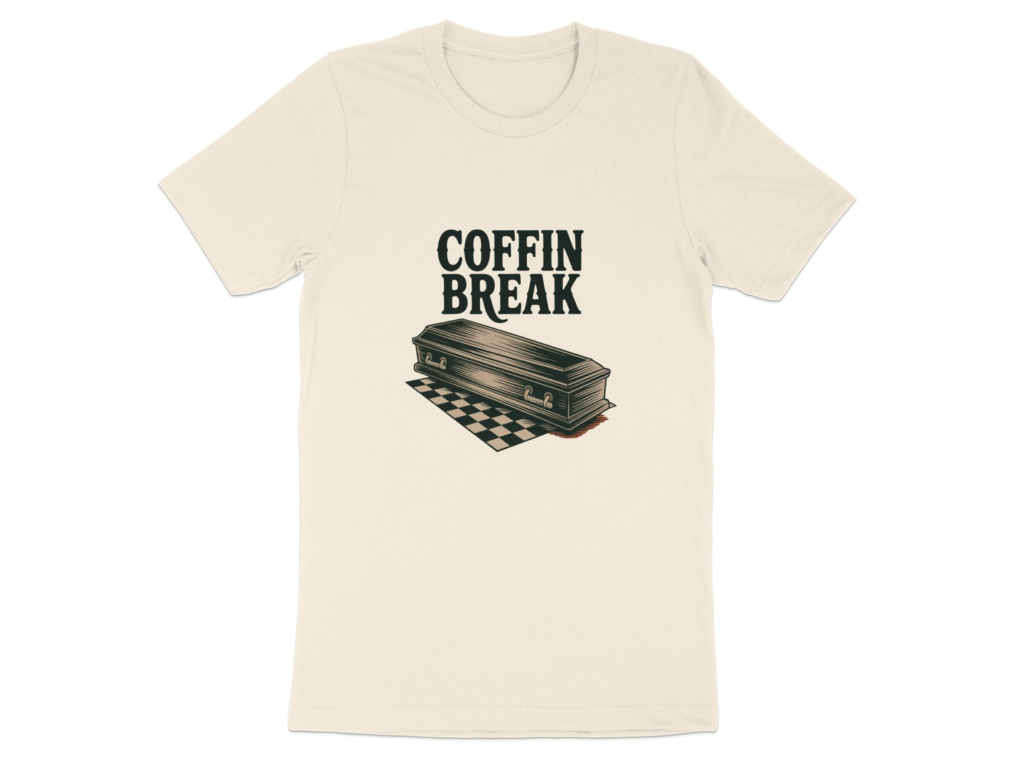 Coffin Break Graphic Tee for Unique Style Statement product