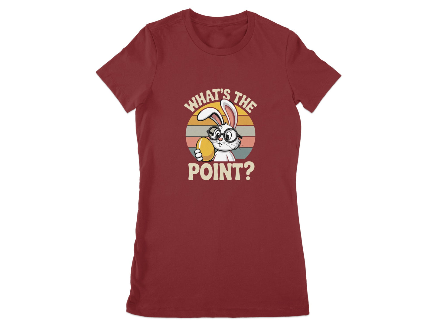 What's The Point Funny Rabbit Graphic Tee product type