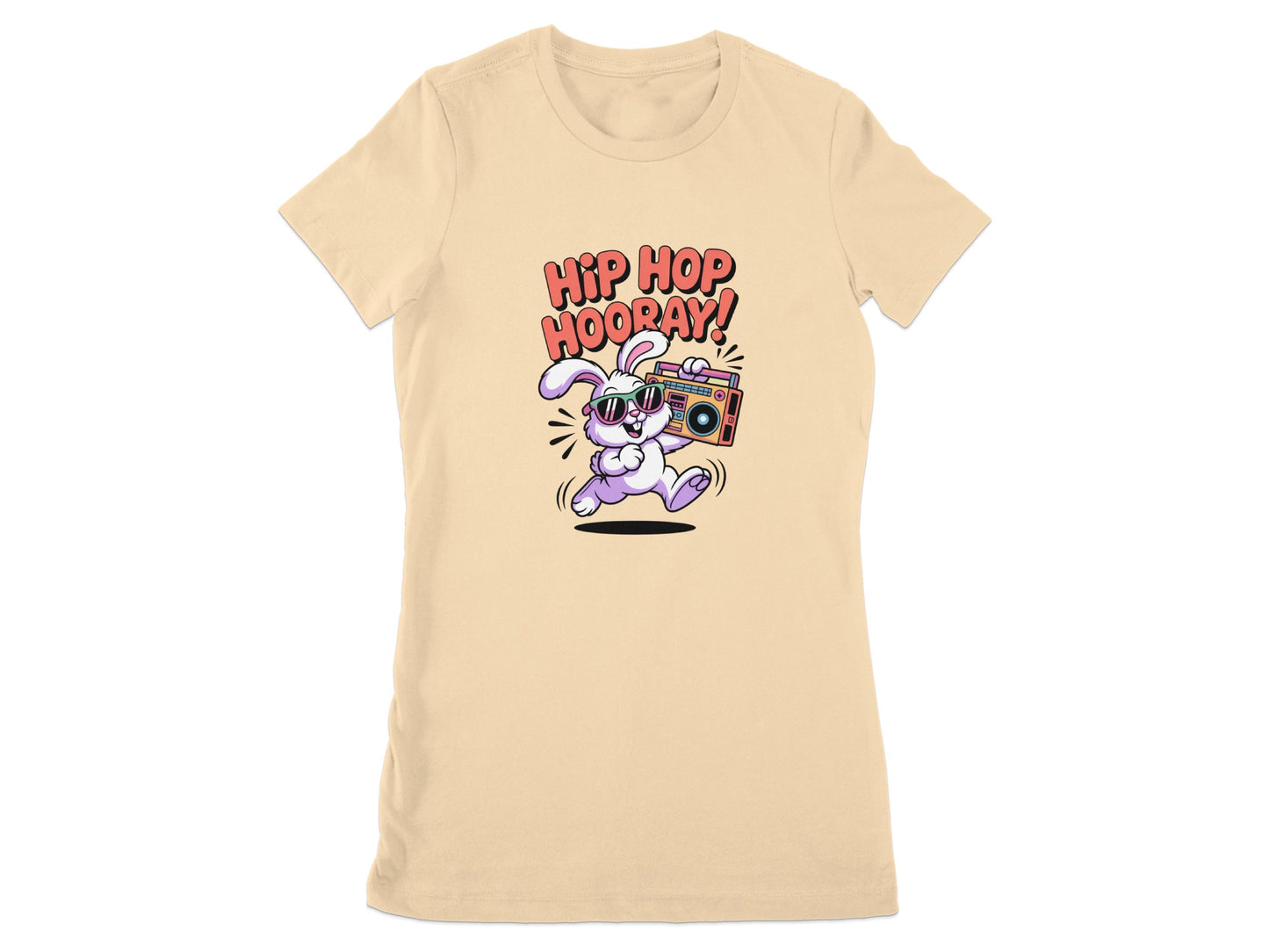 Hip Hop Hooray Bunny Graphic Tee Shirt product type
