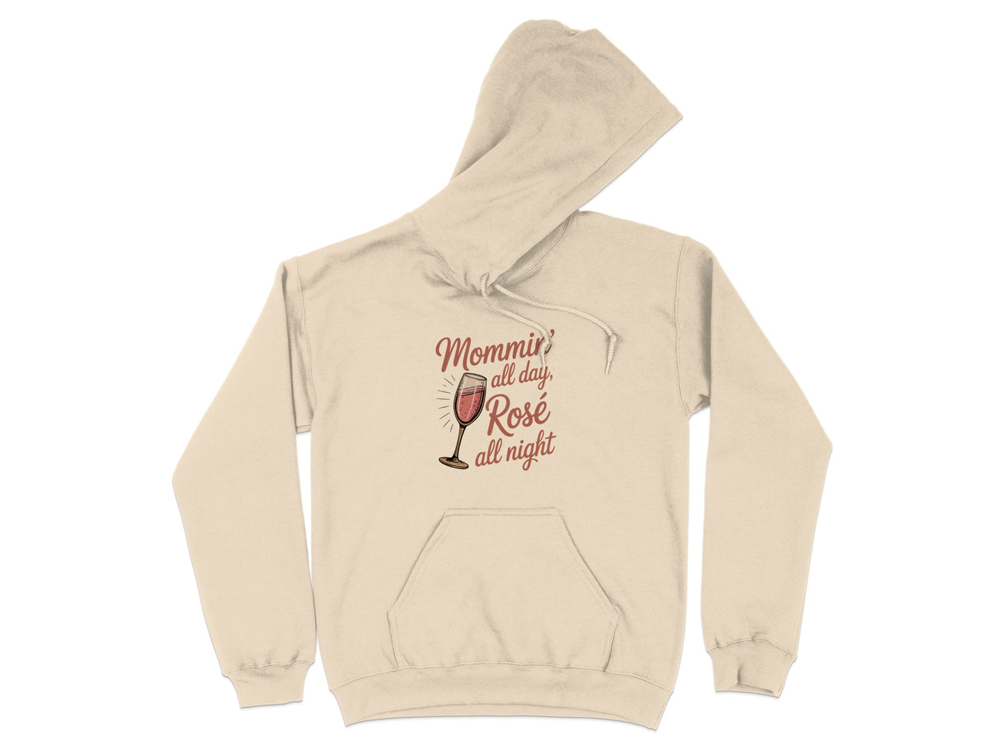 Mommin All Day Rosé All Night Hoodie product