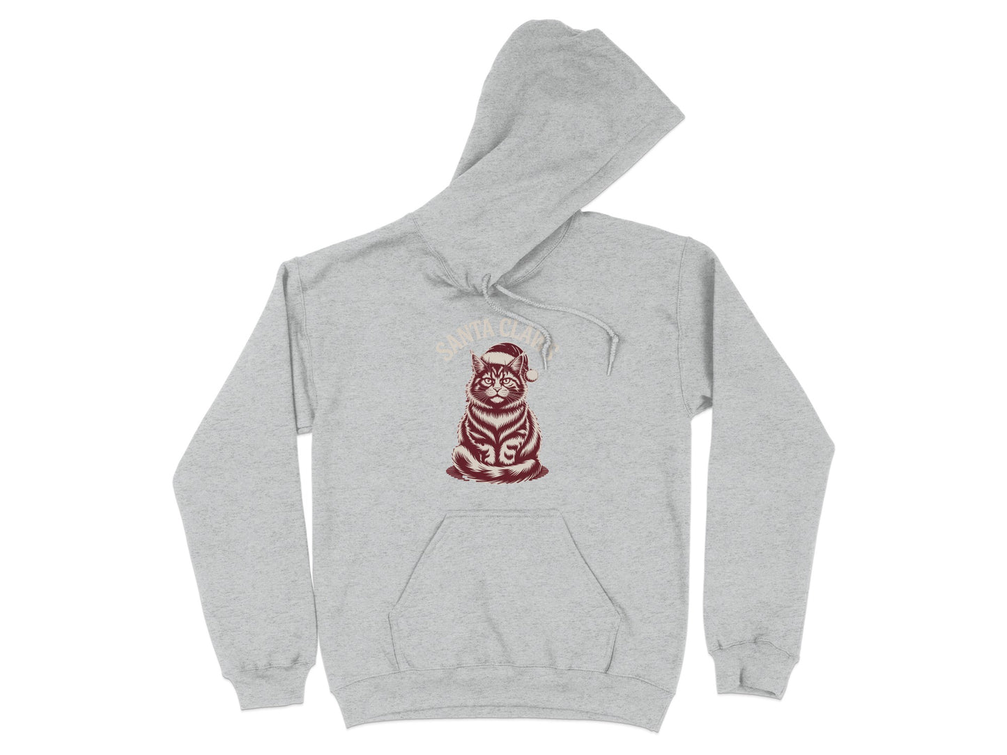 Santa Claws Hoodie Graphic Sweatshirt product