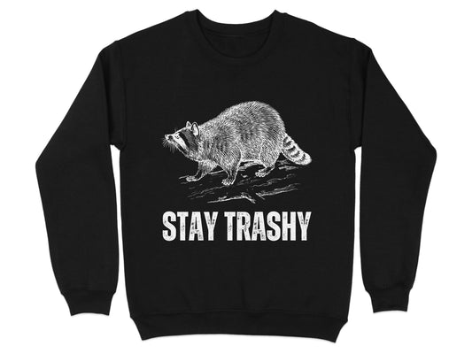 Stay Trashy Raccoon Graphic Unisex Sweatshirt product type