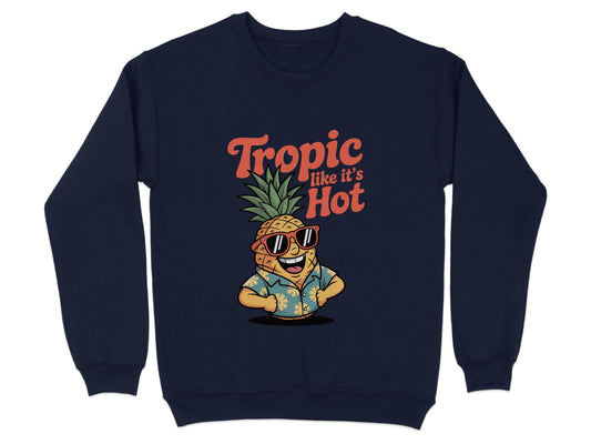 Tropic Like It's Hot Pineapple Graphic Sweatshirt product type