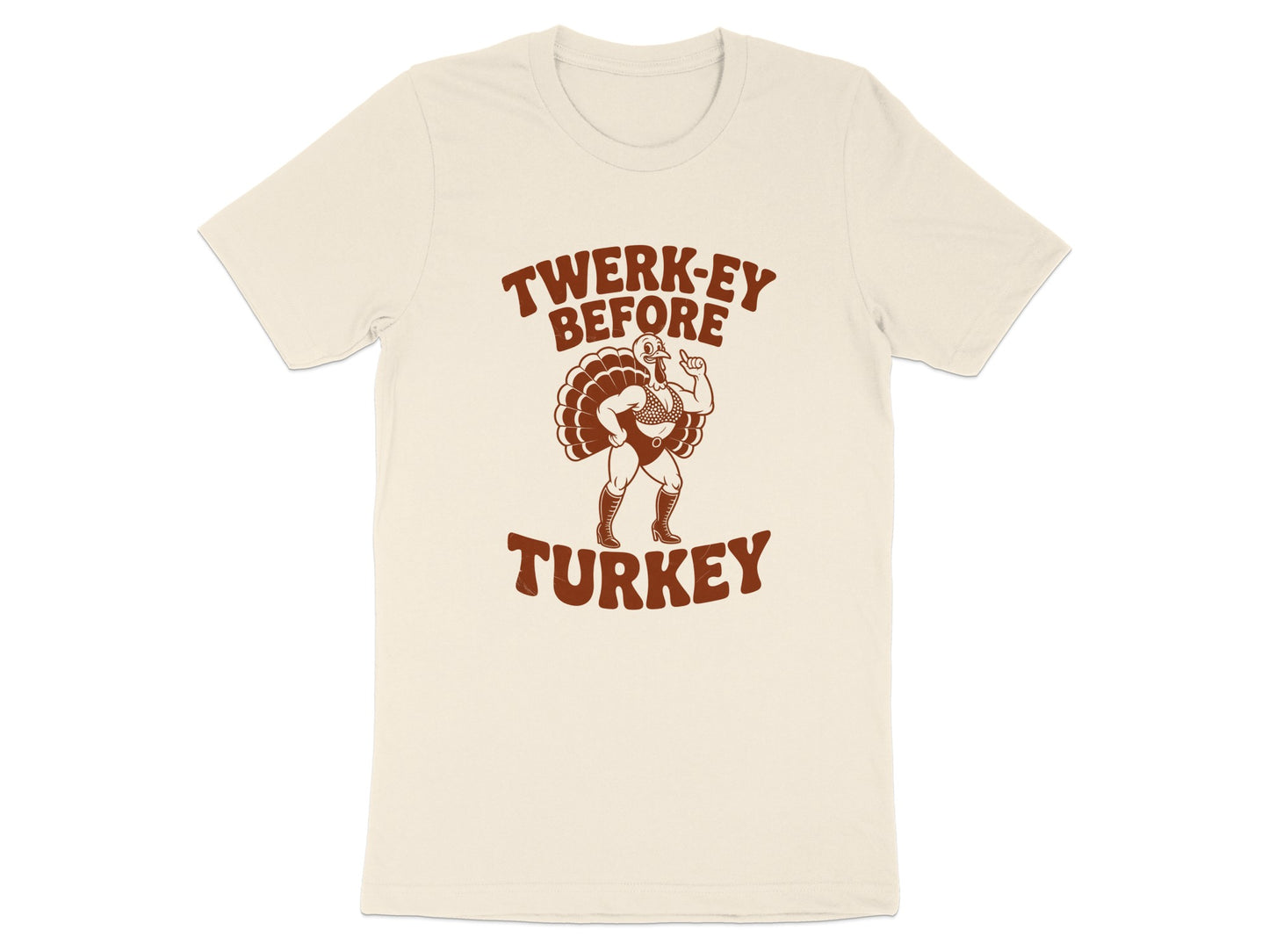 Twerk-ey Before Turkey Graphic Tee Shirt product