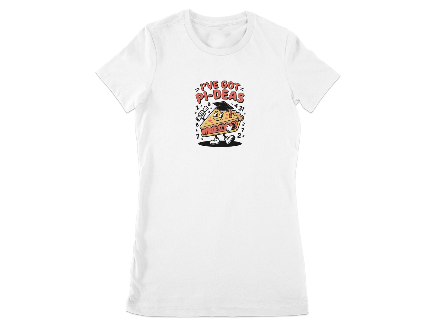 I've Got Pi-Deas Women's Graphic Tee product type
