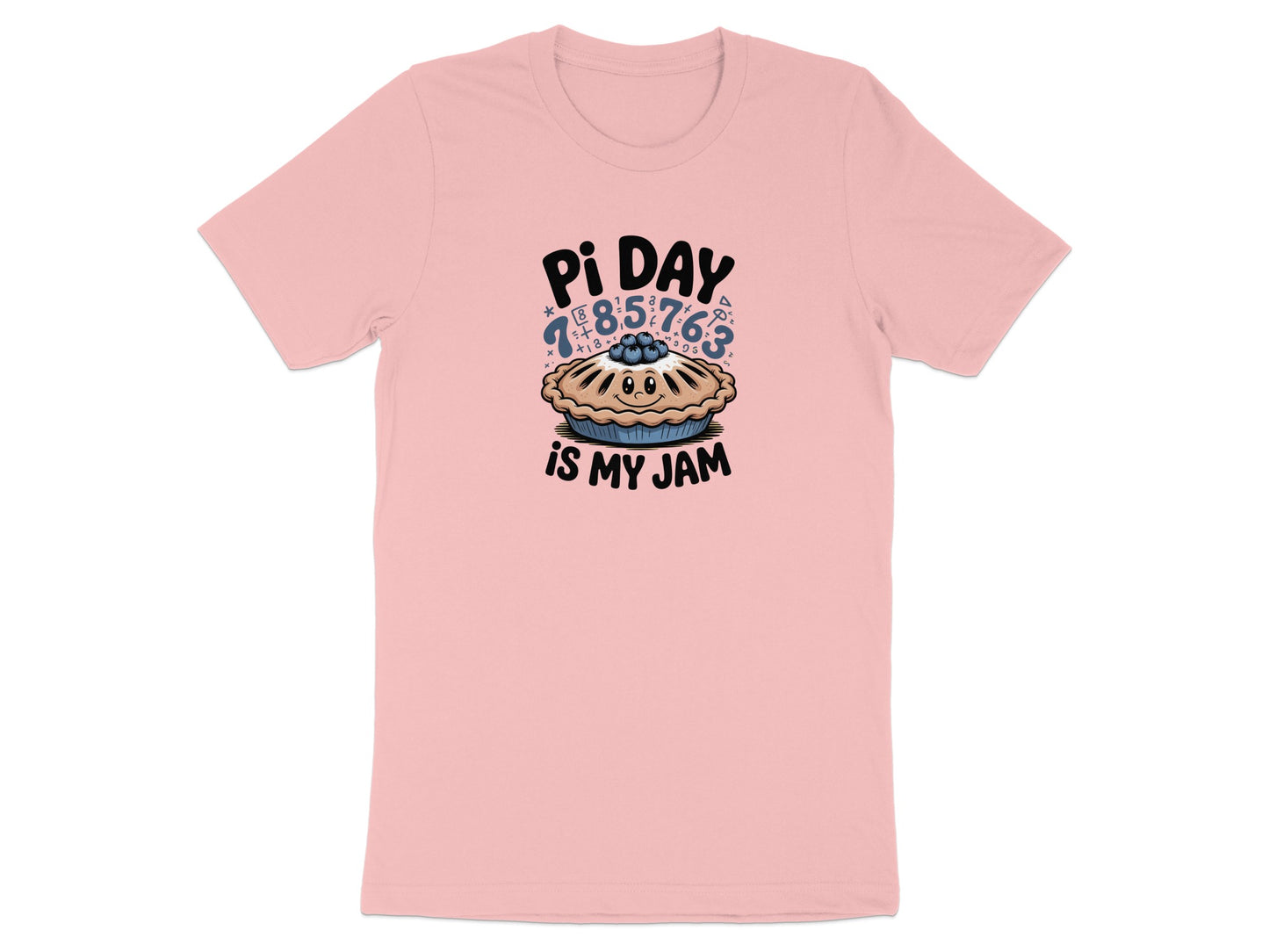 Pi Day Is My Jam Mathematics Themed T-shirt Product