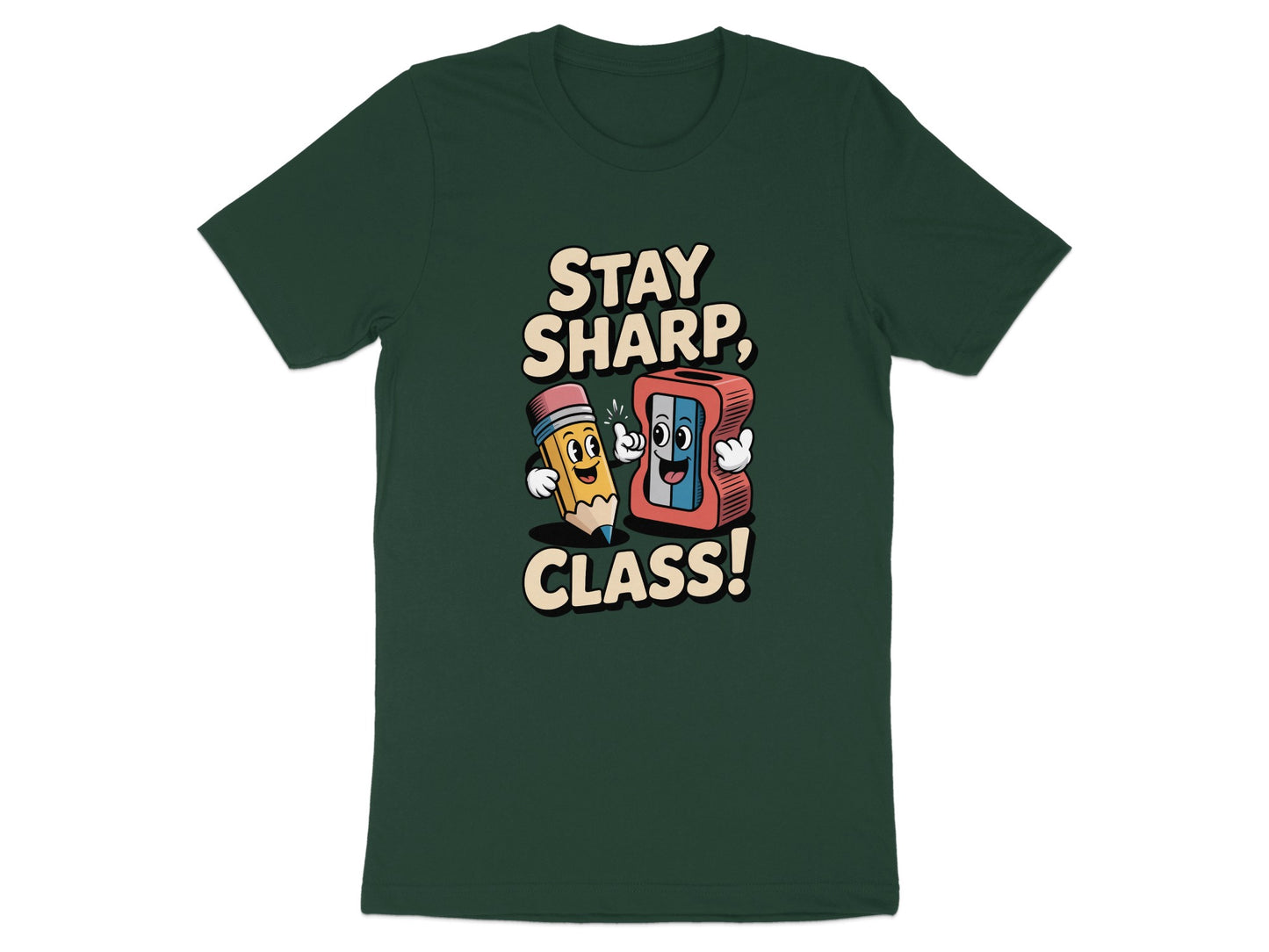 Stay Sharp Class Graphic Tee product