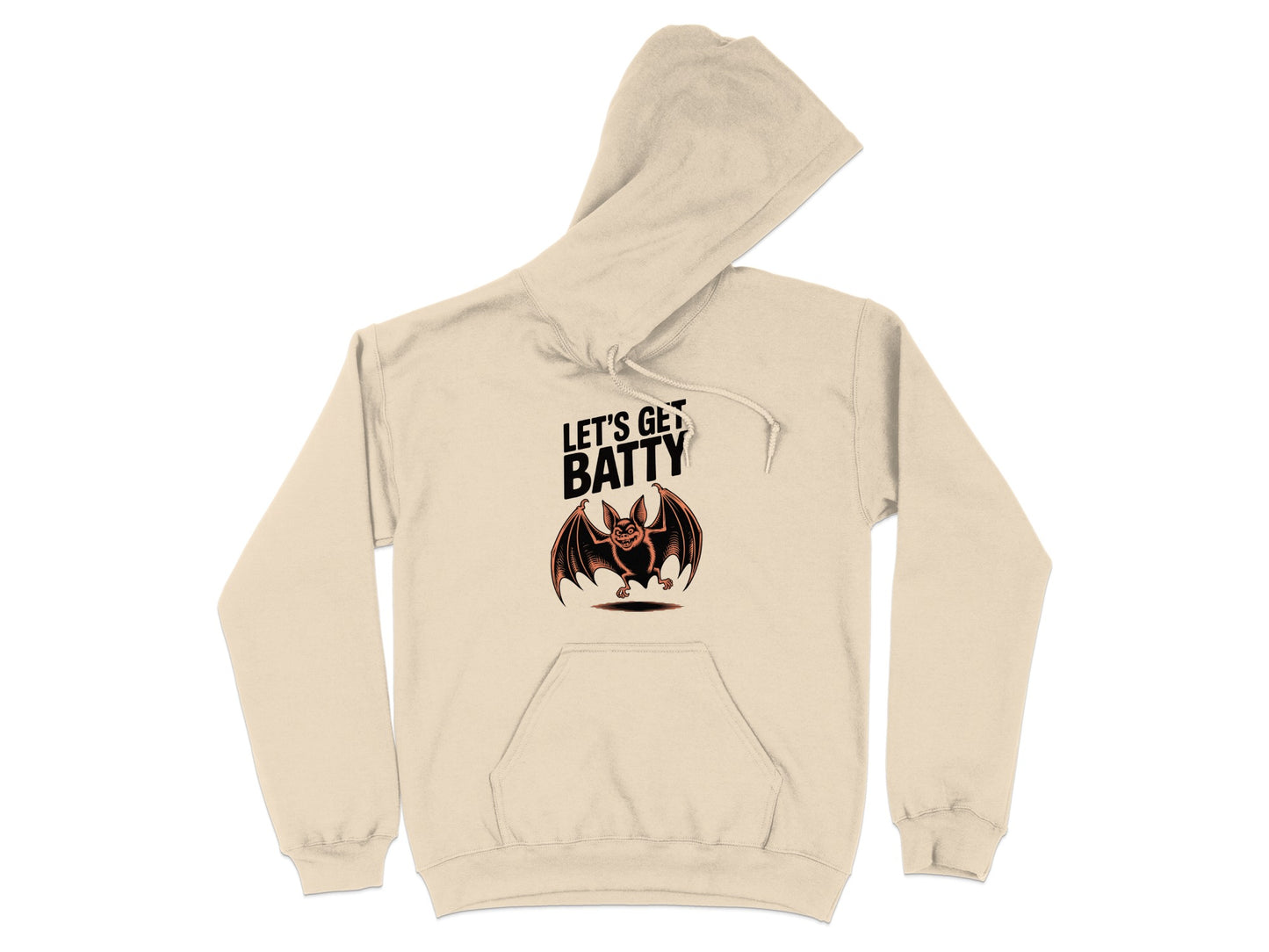 Let's Get Batty Halloween Hooded Sweatshirt product