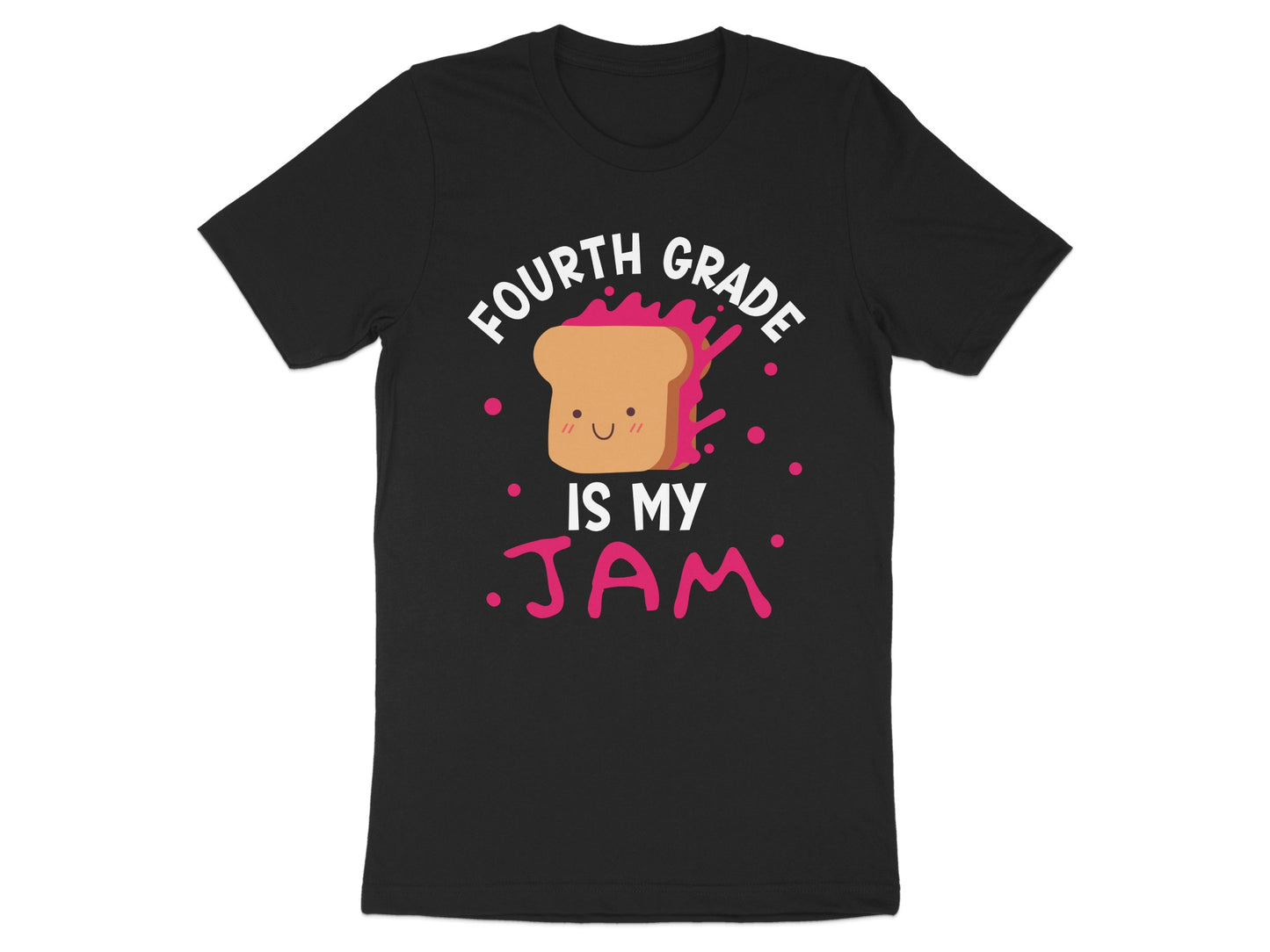 Fourth Grade Is My Jam Toast Graphic Shirt product
