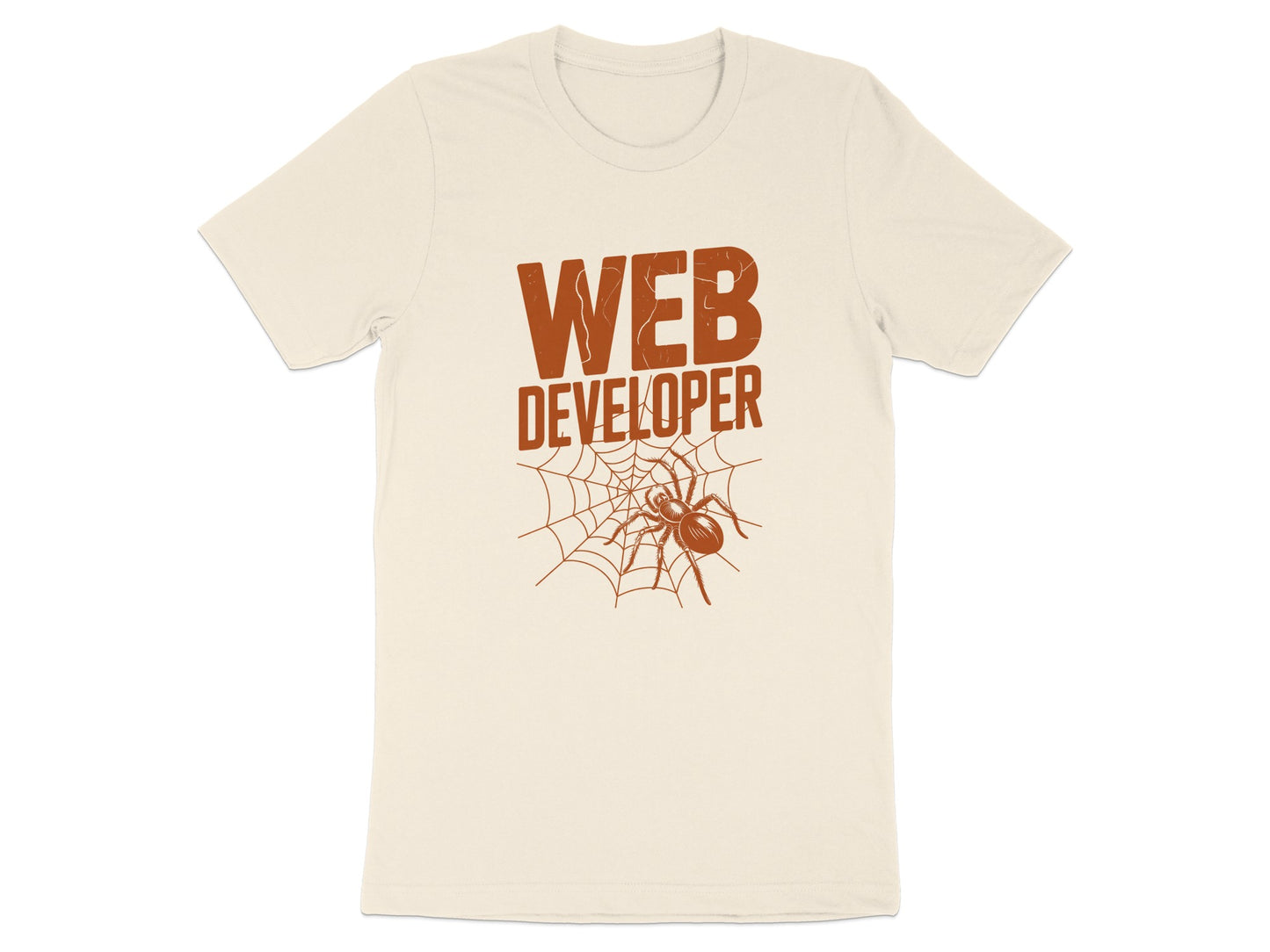 Web Developer Spider Themed Graphic T-shirt product type
