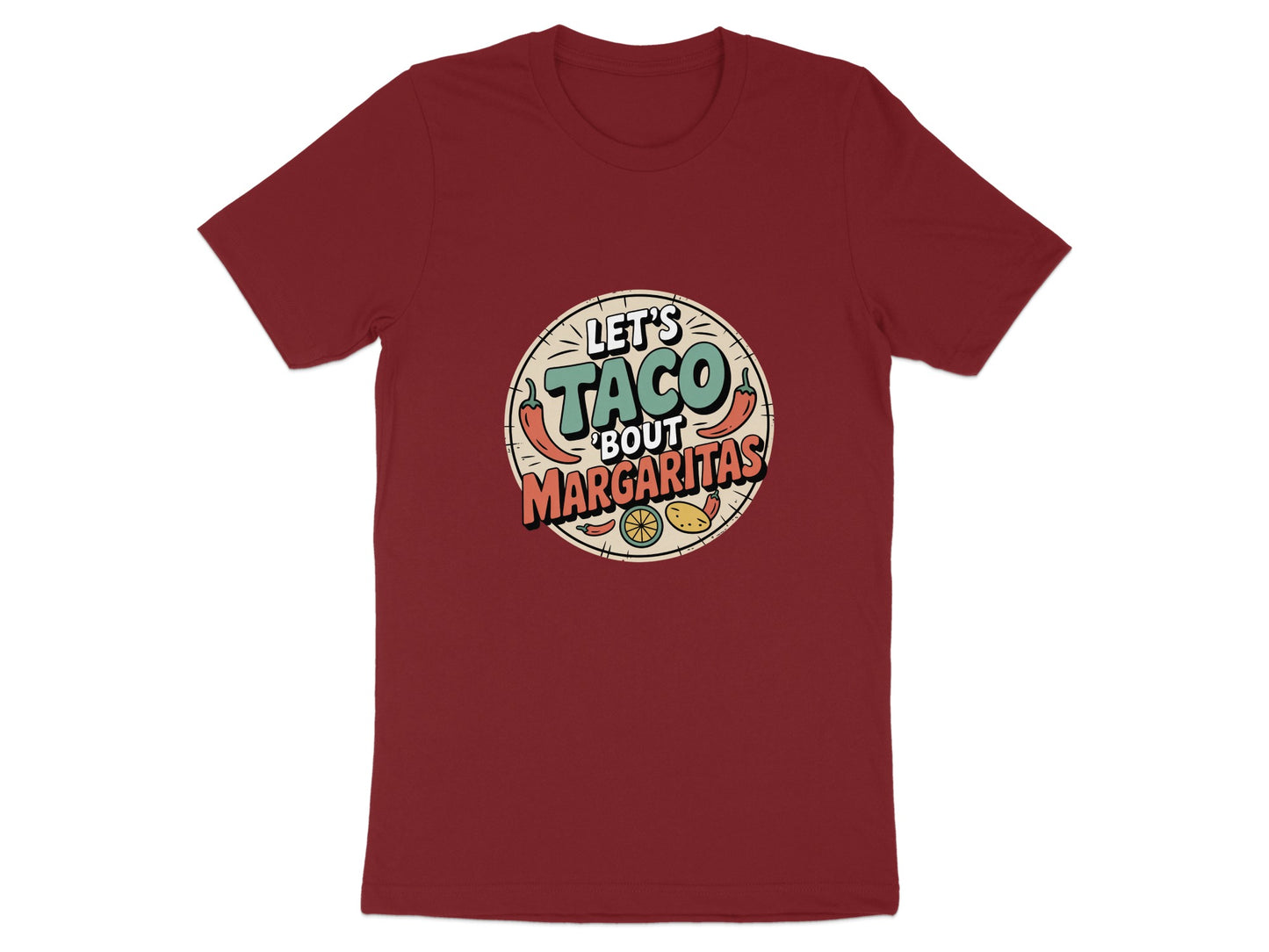 Let's Taco Bout Margaritas Graphic T-shirt product type