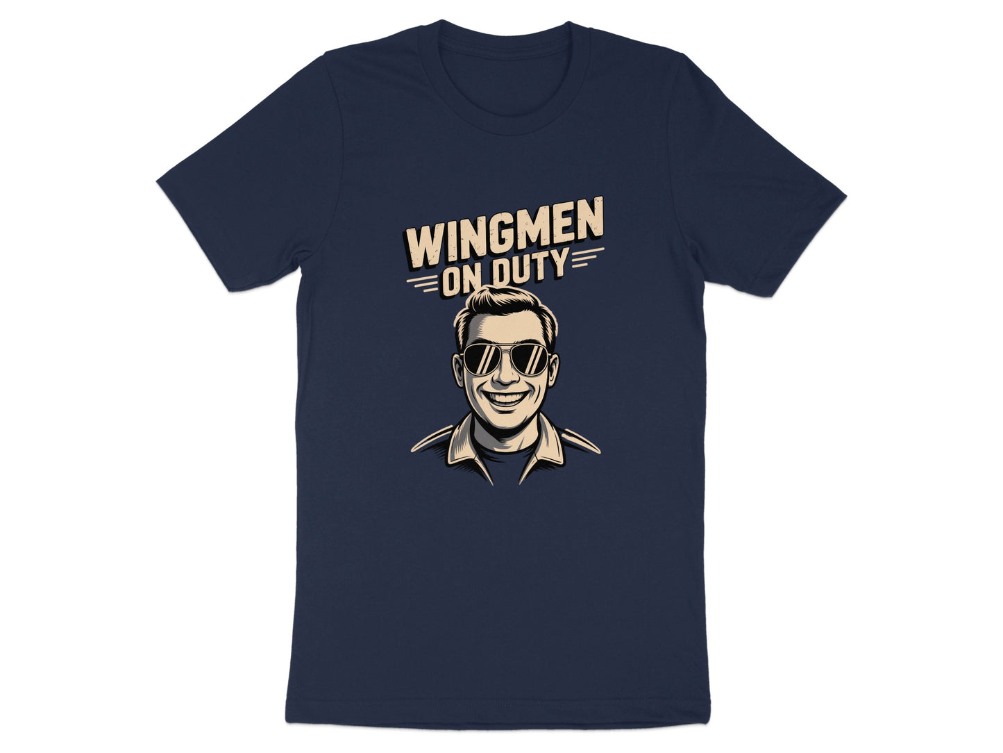 Wingmen On Duty Graphic Printed T-shirt product type