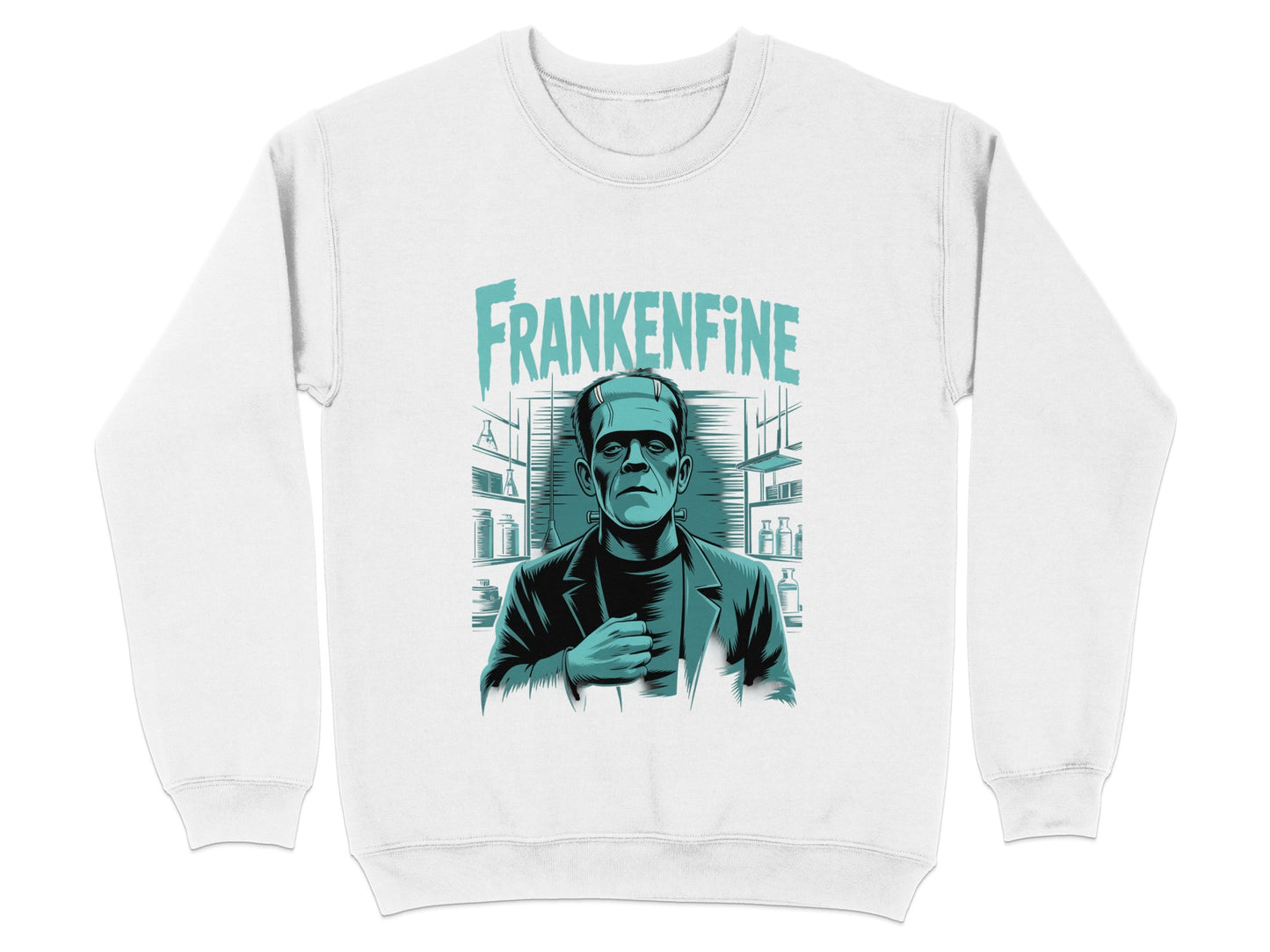 Frankenfine Graphic Print Long Sleeve Sweatshirt product type