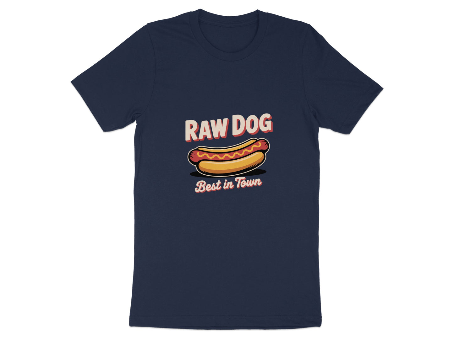 RAW DOG Best In Town Hotdog Graphic Shirt product type