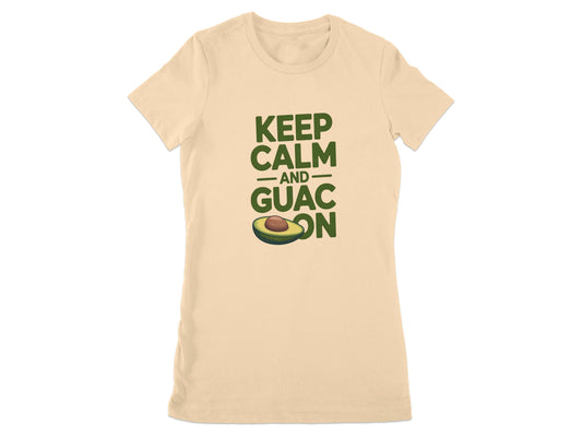 Keep Calm and Guac On Graphic Tee Shirt product type