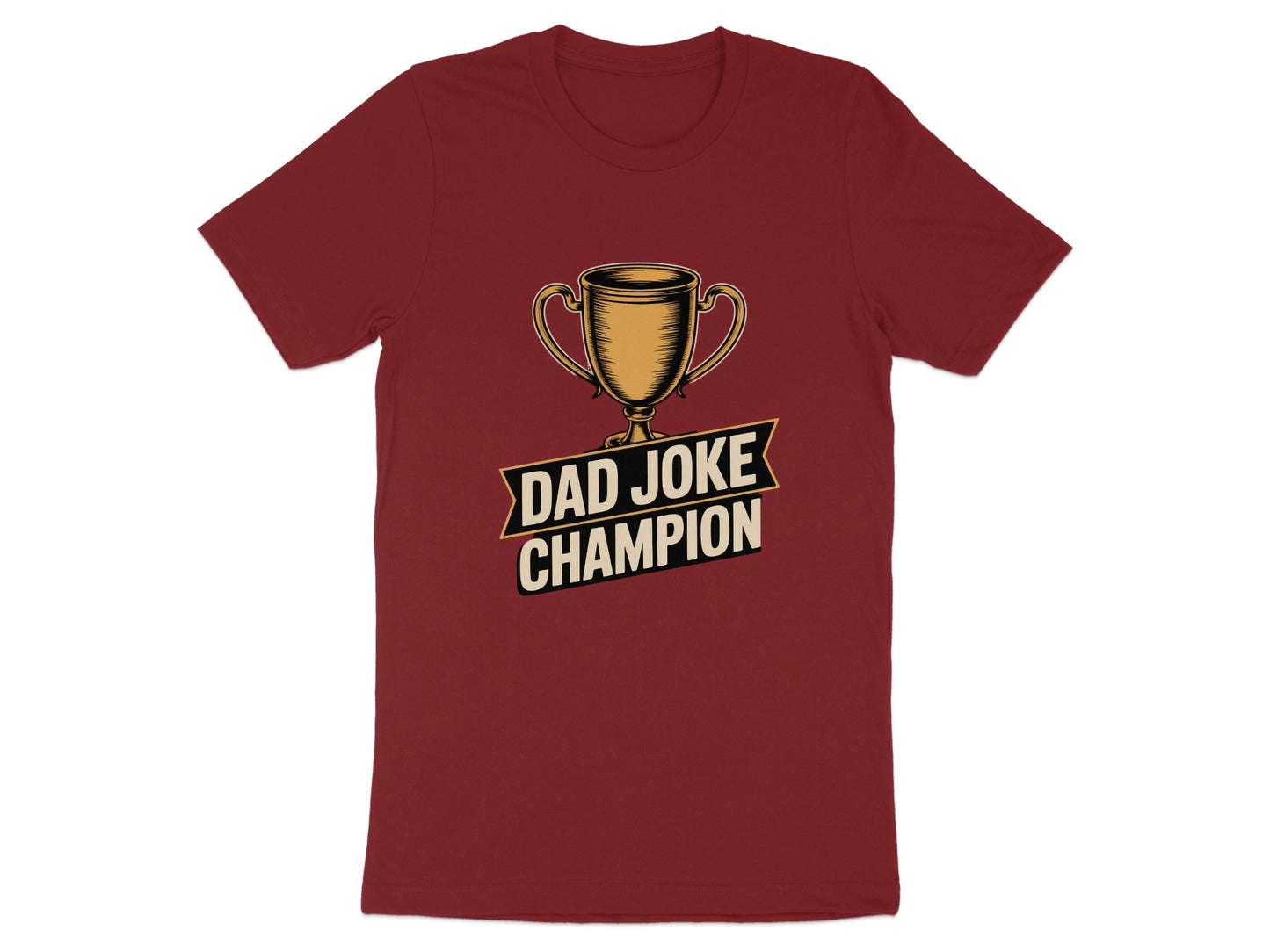 Dad Joke Champion Trophy Design T-shirt product