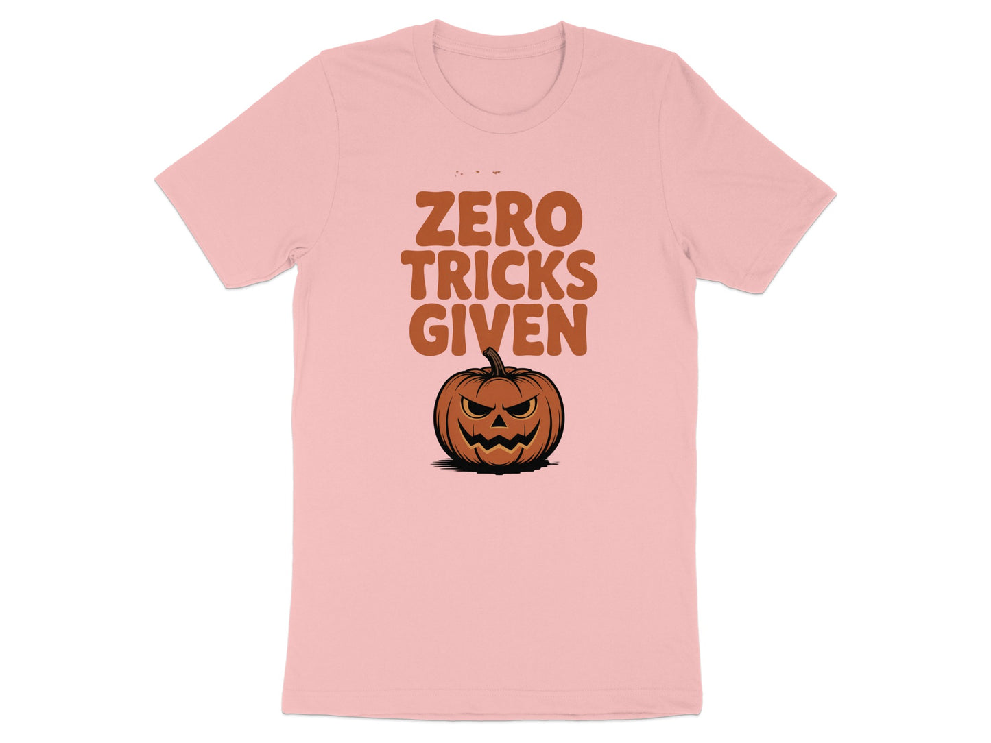 Zero Tricks Given Halloween Graphic T-shirt product type
