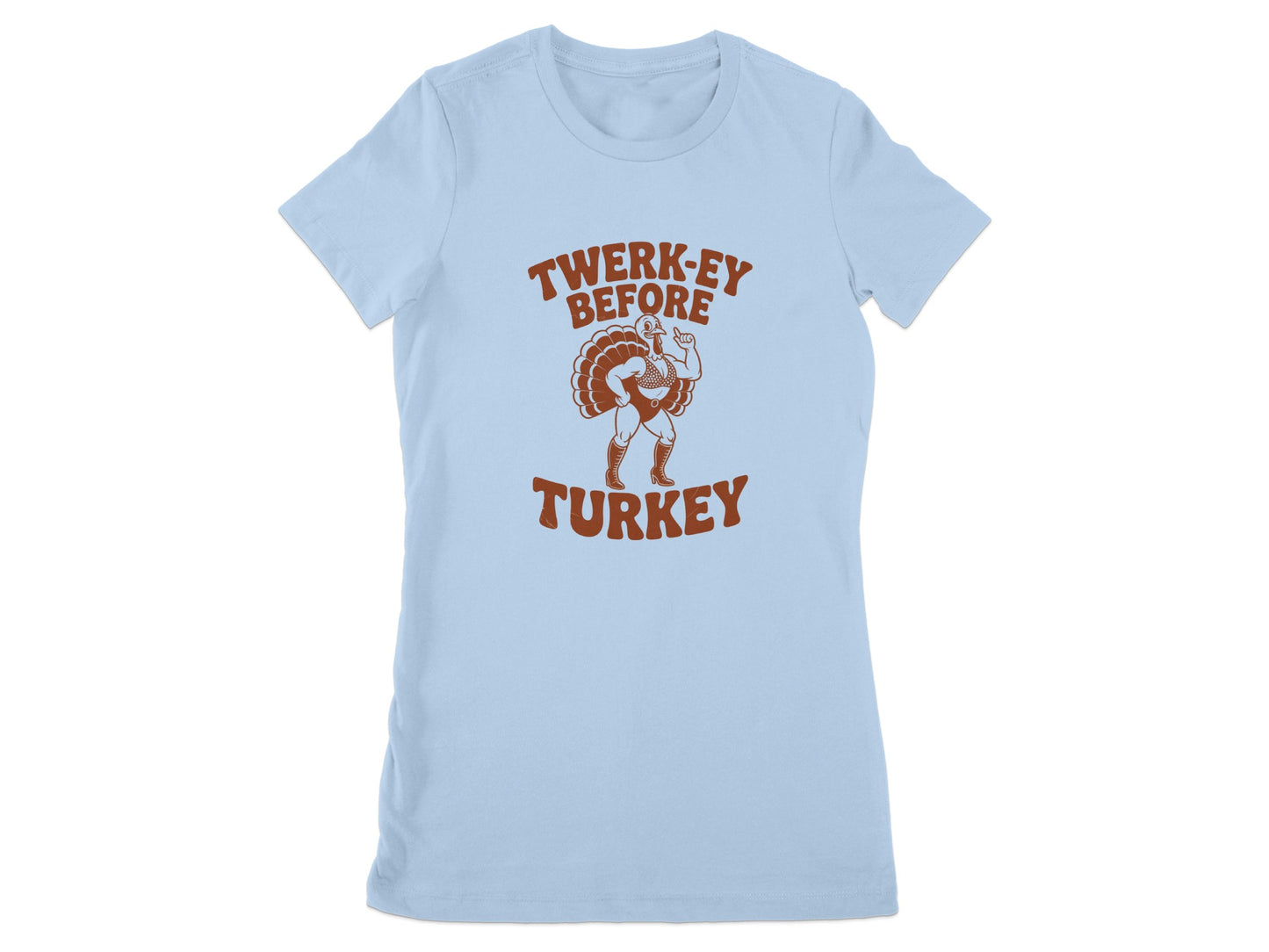 Twerk-Ey Before Turkey Funny Graphic Tee product
