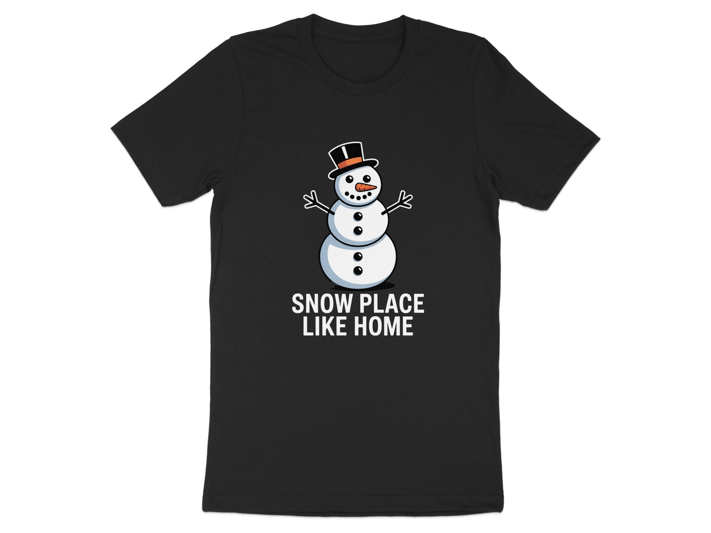 Snow Place Like Home Snowman Graphic T-Shirt product