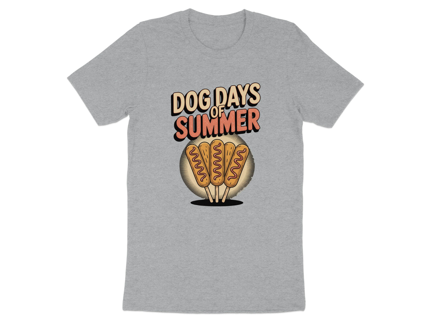 Dog Days of Summer Hotdog Graphic T-Shirt product