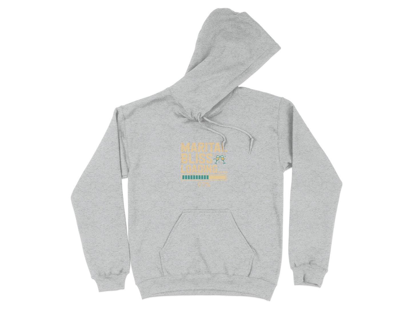 Martial Bliss Loading Graphic Print Hoodie product