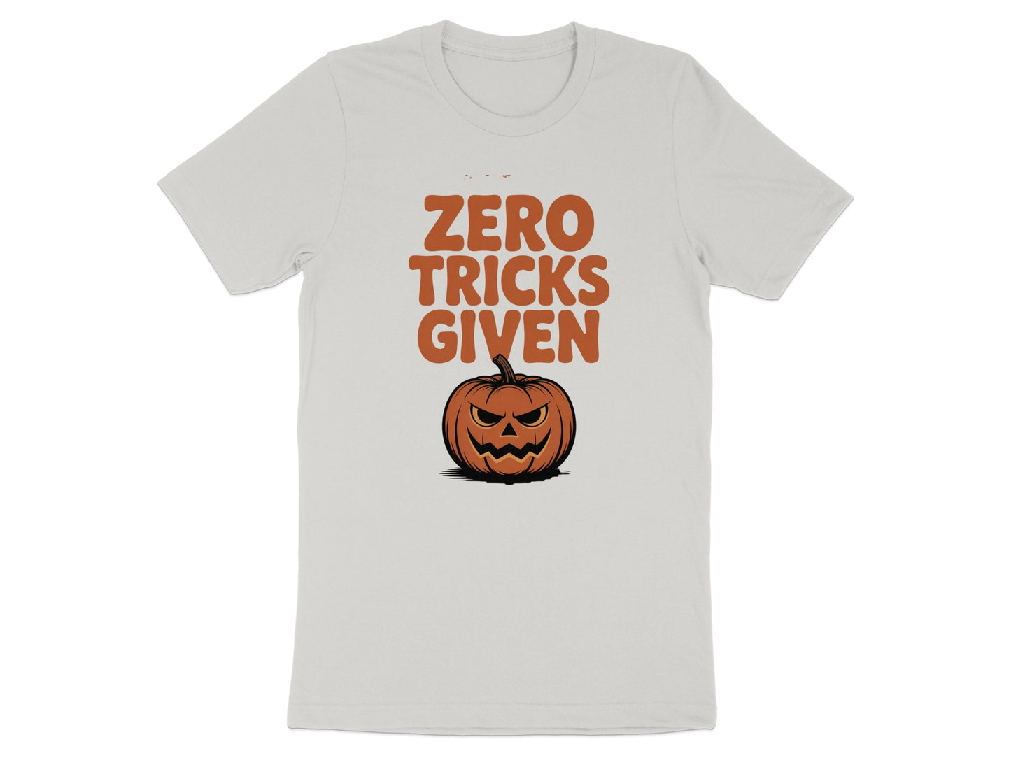 Zero Tricks Given Halloween Pumpkin T-shirt product type