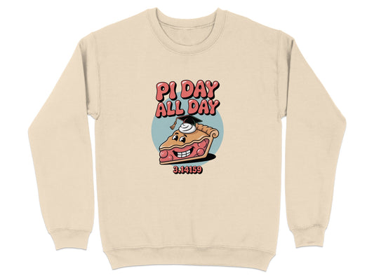 Pi Day All Day Graphic Sweatshirt product