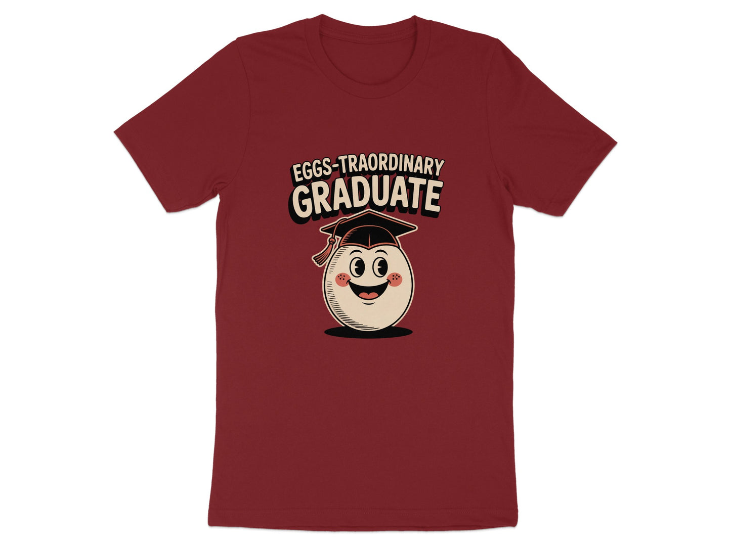 Eggs-traordinary Graduate Graphic T-Shirt product type
