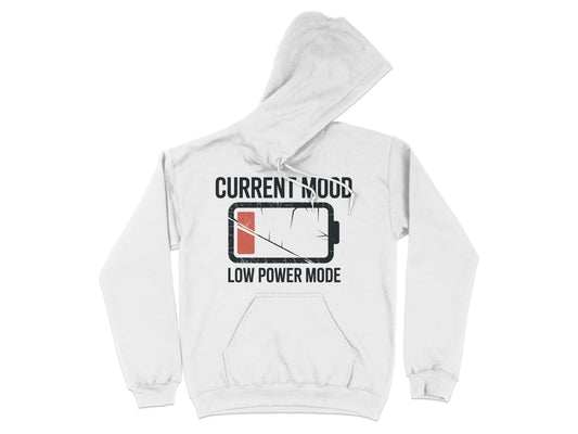 Current Mood Low Power Mode Hooded Sweatshirt product type